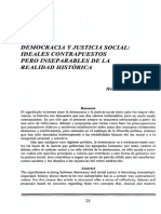 Democracia Justicia Social PDF