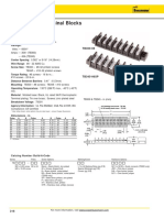 Double Row Terminal Blocks: Connectors