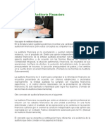 Conceptos de Auditoria Financiera