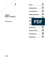 Siemens C - ROUTE - 009 Manual