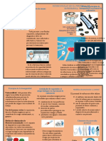 Actividad 5 - Evaluativa Folleto Normas y Principios de Bioseguridad en Personal de Enfermería