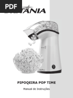 Pipoqueira Britania Pop Time Manual