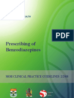 MOH CPG - Prescribing of Benzodiazepines