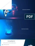 Data Science With Python - Lesson 01 - Data Science Overview