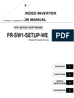 Fr-Sw1-Setup-We: Transistorized Inverter Instruction Manual