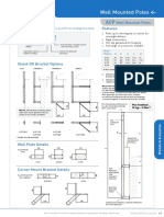 Features ACP Part Numbering Wall Mounted Poles