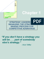 Strategic Leadership: Managing The Strategy-Making Process For Competitive Advantage