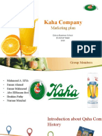 Kaha Marketing Plan