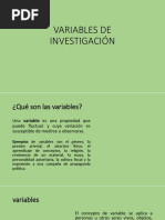 Presentacion 10 VARIABLES DE INVESTIGACIÓN PDF