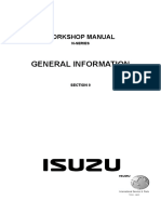 General Information: Workshop Manual