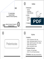 Preleminaries: Digital Logic Design (DLD)