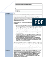 Interpersonal Reactivity Index (IRI) PDF