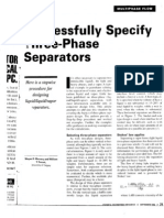 3 Phase Separators