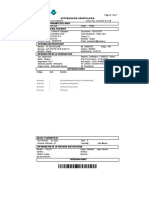 Autorización Odontologia: Documento: 1091133793