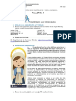 Taller 5. La Virgen Maria