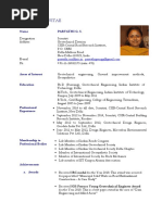 Parvathi Biodata 2019