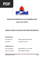 102 & 103 Hydrotreater Report