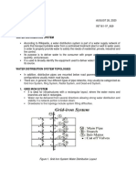 Water Distribution System: Grid Iron System, Ring System, Radial System, and Dead-End System