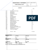 Training Manual - Instruments: Globe Control Valve