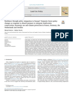 Sotirov, Storch - 2018 - Resilience Through Policy Integration in Europe Domestic Forest Policy Changes As Response To Absorb Pressure T