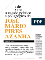 José Mário Pires Azanha - Legado