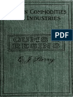 Gums and Resins-Their Occurrence Properties and Uses 1918 PDF