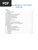 (4-1) VOLUMEN MOLAR (Estequiometria)