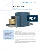 Hi-Scan 100100t-2is: Heimann X-Ray Technology New: 160 KV X-Ray Source - Typical Steel Penetration 35 MM