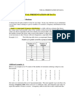 Chapter 2 VISUAL PRESENTATION OF DATA