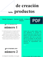 Ideas Creacion de Productos