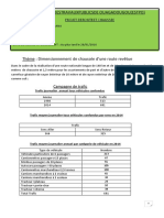 Projet Route Et Chaussée