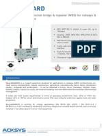 Wlg-Aboard: Wifi Access Point, Ethernet Bridge & Repeater (WDS) For Railways & Heavy Duty Applications