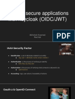 Building Secure Applications With Keycloak (OIDC/JWT) : Abhishek Koserwal Red Hat