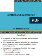 Conflict and Negotiation