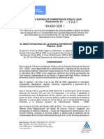 Resol1047 de 2020 Concurso Comisionado CNSC PDF