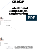 Geotechnical Foundation Engineering: Public For Public Use