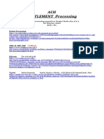 ACH SETTLEMENT Processing: Set Up For Reoccurring Payments To Douglas Charles Bey D/b/a For Fiduciary Duties $25K / Mo