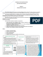 Readings in The Philippine History (Outcome-Based Module)