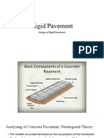 Design of Rigid Pavement