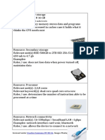 Hardware Roles Worksheet