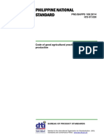 Philippine National Standard: PNS/BAFPS 108:2014 ICS 67.020