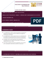 Costo y Presupuesto. Unidad 1. 1.1 Introducción y Generalidades de Los Costos. Carlos Eduardo Antonio Chablé