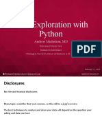 Data Set Exploration in Python - v1 - Students