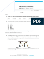 Taller 1 Mecanica de Materiales