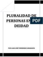 Pluralidad de Personas en La Deidad PDF