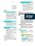 PRIVATE INTERNATIONAL LAW Review - Part 1