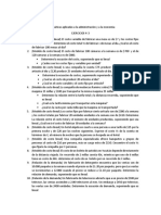 Matemáticas Aplicadas A La Administración y A La Economía Taller 1