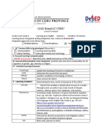 Sample Transdisciplinary Approach Lesson Exemplar