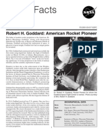 NASA Facts Robert H Goddard American Rocket Pioneer