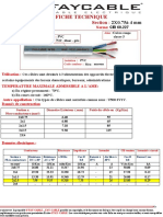 Fiche Technique:: Ho5 VV-F 2x0.75à 4 MM